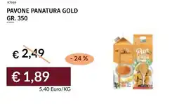 Prezzemolo e Vitale Pavone panatura gold offerta