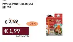 Prezzemolo e Vitale Pavone panatura rossa offerta
