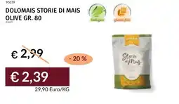 Prezzemolo e Vitale Dolomais storie di mais olive offerta