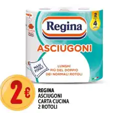 Deco Supermercati Regina asciugoni carta cucina 2 rotoli offerta
