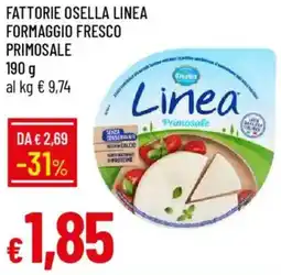 Galassia Fattorie osella linea formaggio fresco primosale offerta