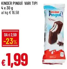 Galassia Kinder pinguì offerta