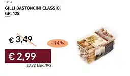 Prezzemolo e Vitale Gilli bastoncini classici offerta