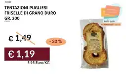 Prezzemolo e Vitale Tentazioni pugliesi friselle di grano duro offerta