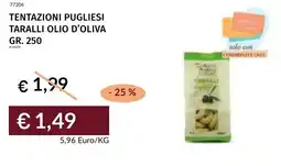 Prezzemolo e Vitale Tentazioni pugliesi taralli olio d'oliva offerta