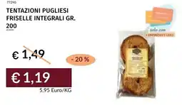 Prezzemolo e Vitale Tentazioni pugliesi friselle integrali offerta