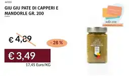 Prezzemolo e Vitale Giu giu pate di capperi e mandorle offerta