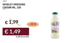 Prezzemolo e Vitale Develey dressing caesar offerta
