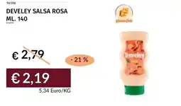 Prezzemolo e Vitale Develey salsa rosa offerta