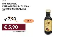 Prezzemolo e Vitale Barbera olio extravergine di oliva al tartufo nero offerta