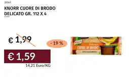 Prezzemolo e Vitale Knorr cuore di brodo delicato offerta