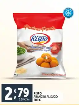 Deco Supermercati Rispo arancini al sugo offerta
