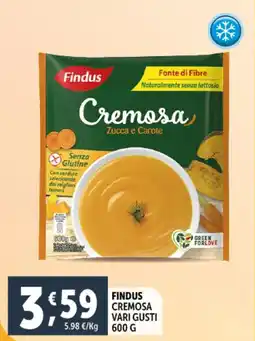 Deco Supermercati Findus cremosa offerta