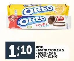 Deco Supermercati Oreo doppia crema golden brownie offerta
