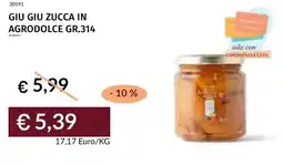 Prezzemolo e Vitale Giu giu zucca in agrodolce offerta