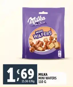 Deco Supermercati Milka mini wafers offerta