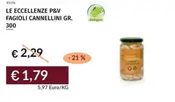 Prezzemolo e Vitale Le eccellenze p&v fagioli cannellini offerta