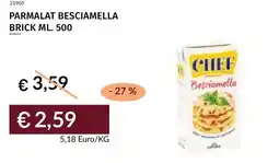 Prezzemolo e Vitale Parmalat besciamella brick offerta