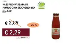 Prezzemolo e Vitale Kassaro passata di pomodoro siccagno bio offerta