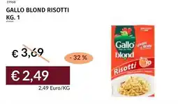 Prezzemolo e Vitale Gallo blond risotti offerta