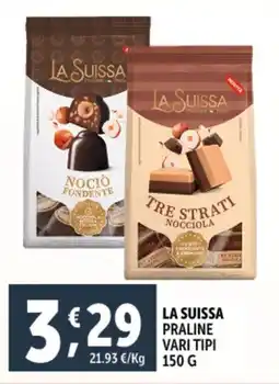 Deco Supermercati La suissa praline offerta