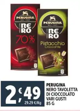 Deco Supermercati Perugina nero tavoletta di cioccolato offerta