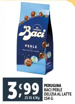 Deco Supermercati Perugina baci perle delizia al latte offerta