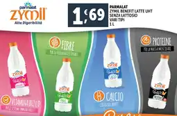 Deco Supermercati Parmalat zymil benefit latte uht senza lattosio offerta