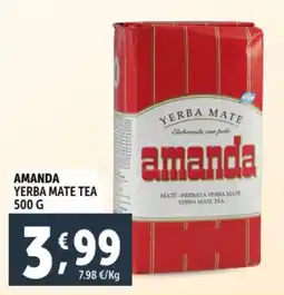 Deco Supermercati Amanda yerba mate tea offerta