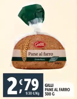 Deco Supermercati Gilli pane al farro offerta