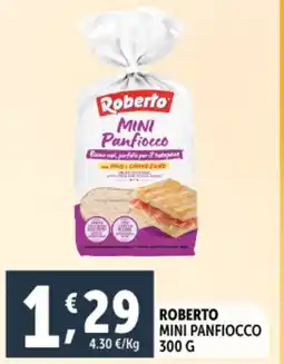 Deco Supermercati Roberto mini panfiocco offerta