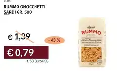 Prezzemolo e Vitale Rummo gnocchetti sardi offerta