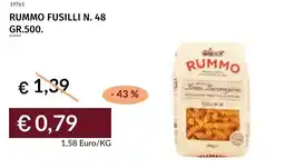 Prezzemolo e Vitale Rummo fusilli n. 48 offerta