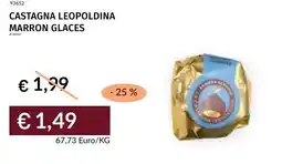 Prezzemolo e Vitale Castagna leopoldina marron glaces offerta