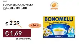 Prezzemolo e Vitale Bonomelli camomilla solubile offerta