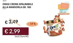 Prezzemolo e Vitale Orasi crema spalmabile alla mandorla offerta