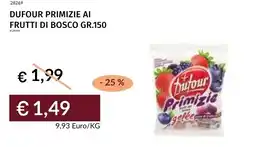 Prezzemolo e Vitale Dufour primizie ai frutti di bosco offerta