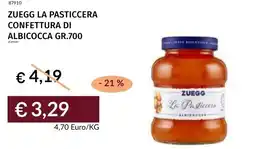 Prezzemolo e Vitale Zuegg la pasticcera confettura di albicocca offerta