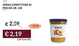 Prezzemolo e Vitale Zuegg confettura di pesche offerta