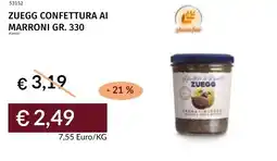 Prezzemolo e Vitale Zuegg confettura ai marroni offerta