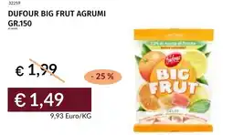 Prezzemolo e Vitale Dufour big frut agrumi offerta