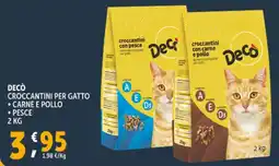 Deco Supermercati Decò croccantini per gatto offerta