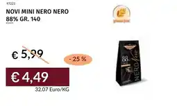 Prezzemolo e Vitale Novi mini nero nero 88% offerta