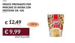 Prezzemolo e Vitale Prozis preparato per pancake di avena con proteine offerta