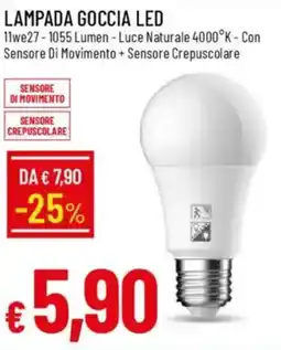 Galassia Lampada goccia LED offerta