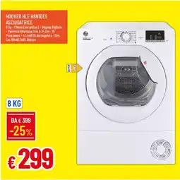 Galassia HOOVER HLE H8N1IDES ASCIUGATRICE offerta
