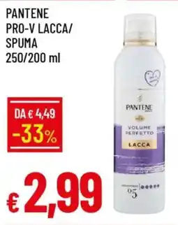 Galassia Pantene pro-v lacca/ spuma offerta