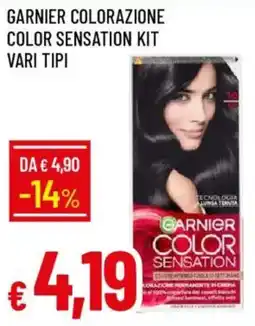 Galassia Garnier colorazione color sensation kit offerta