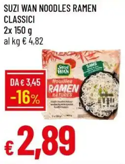 Galassia Suzi wan noodles ramen classici offerta
