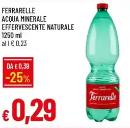Galassia Ferrarelle acqua minerale effervescente naturale offerta